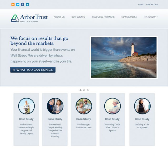 ArborTrust Wealth Advisors homepage