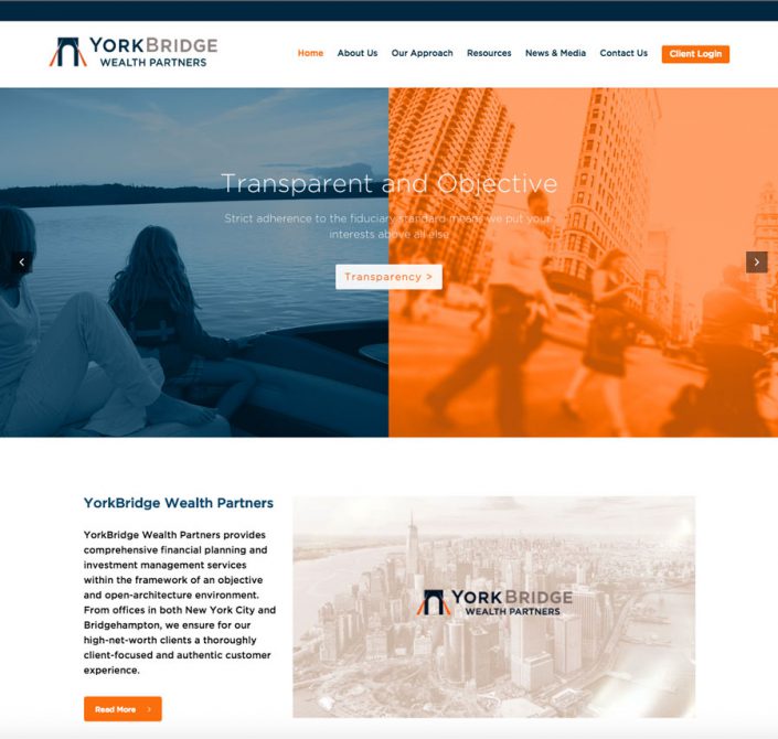 Yorkbridge Wealth homepage